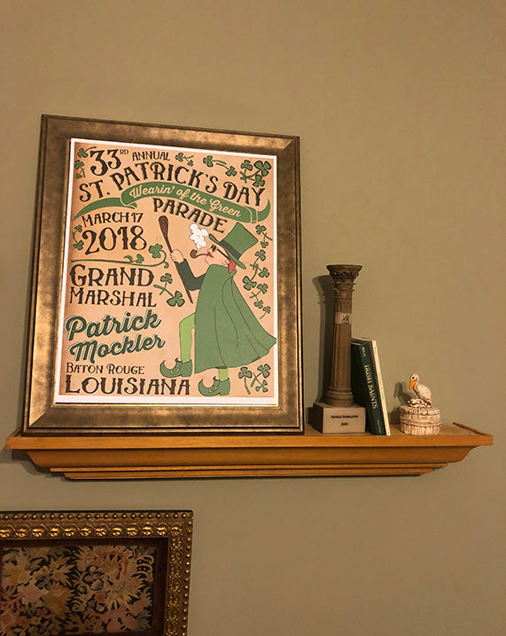 Framed 2018 Poster Marching Man