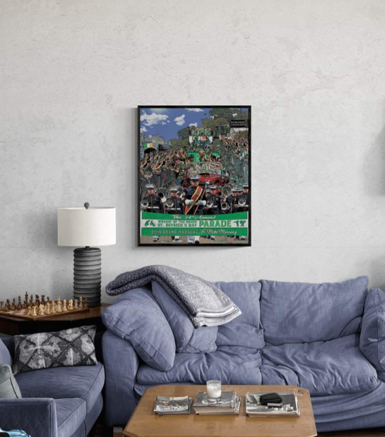 Framed Poster 2019 Firetruck