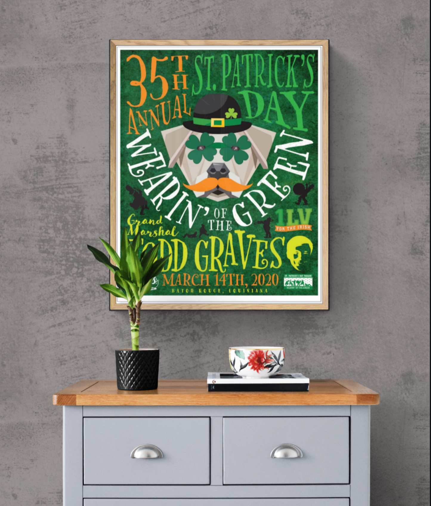 2020 Framed St. Pat's Poster