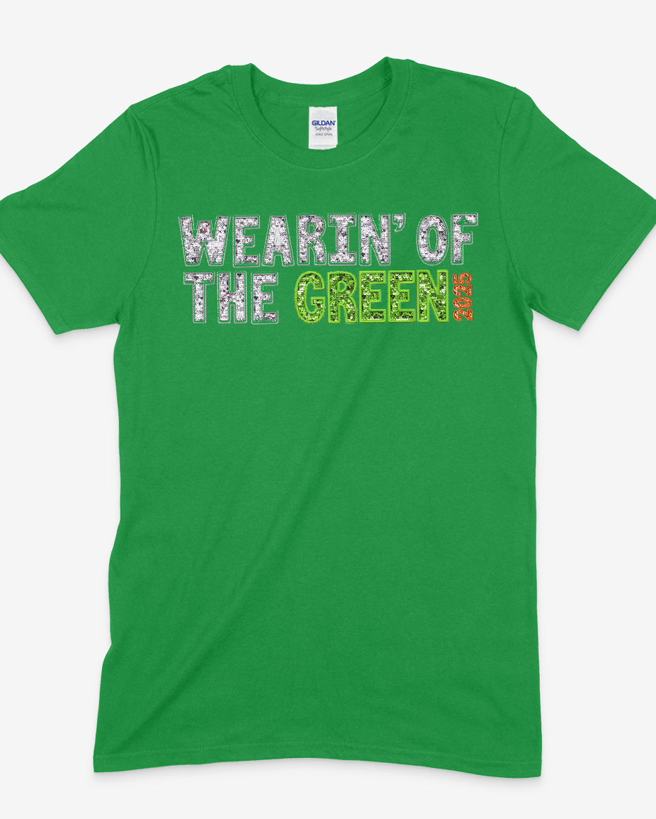 Sequined Look Tee - ADULT